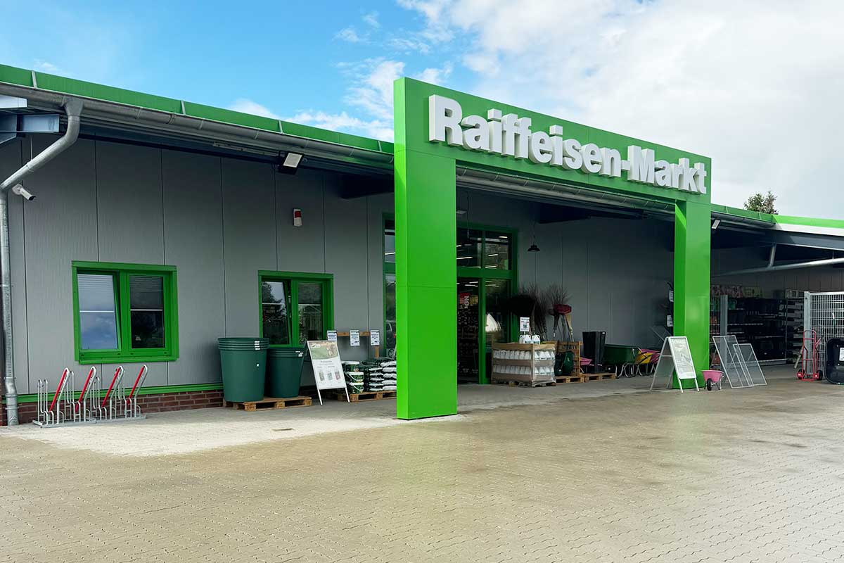 RAISAeG Hemmor Gewerbehalle bauen