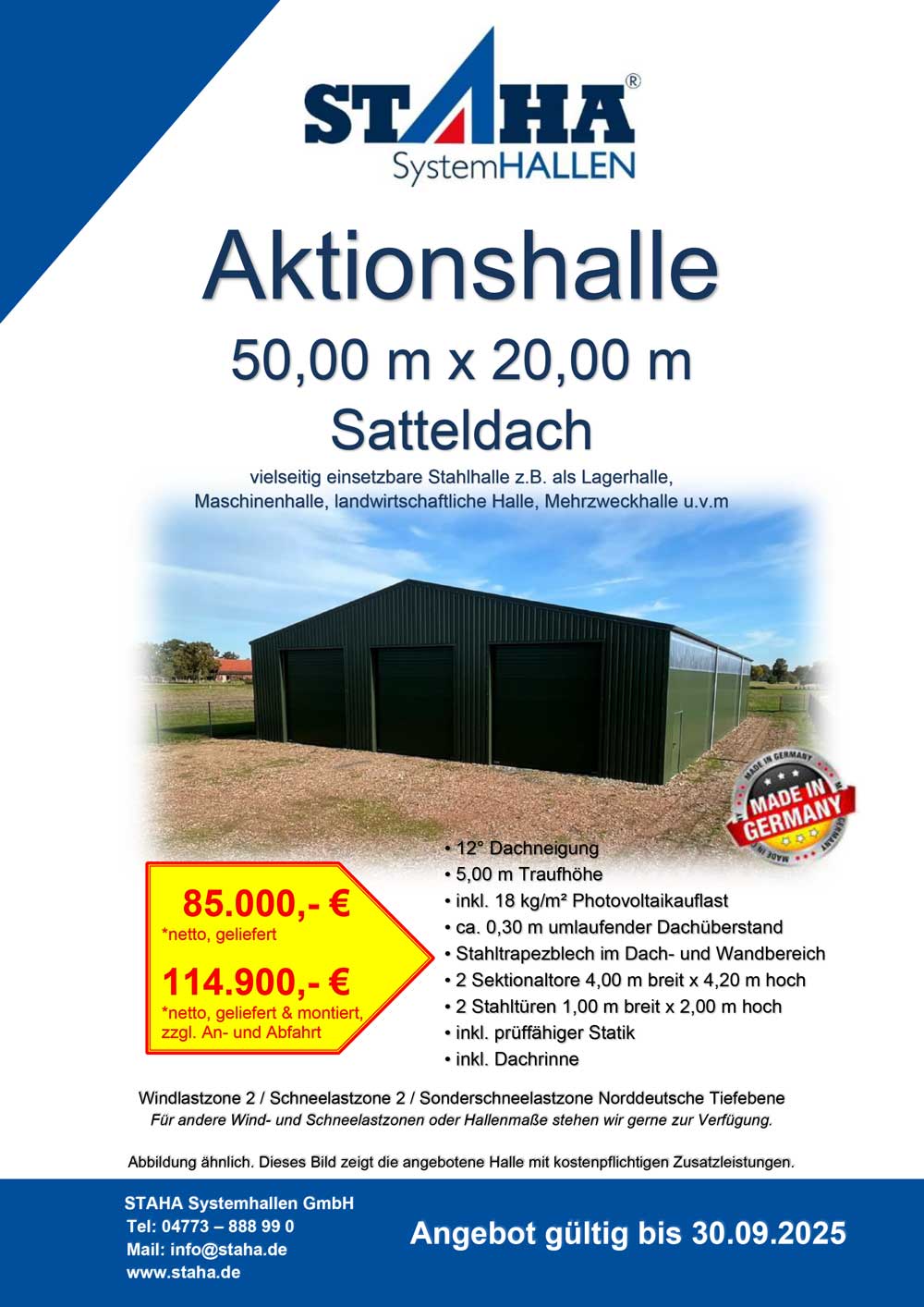 Aktionshalle STAHA