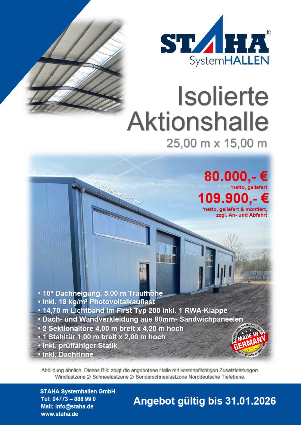 Aktionshalle STAHA