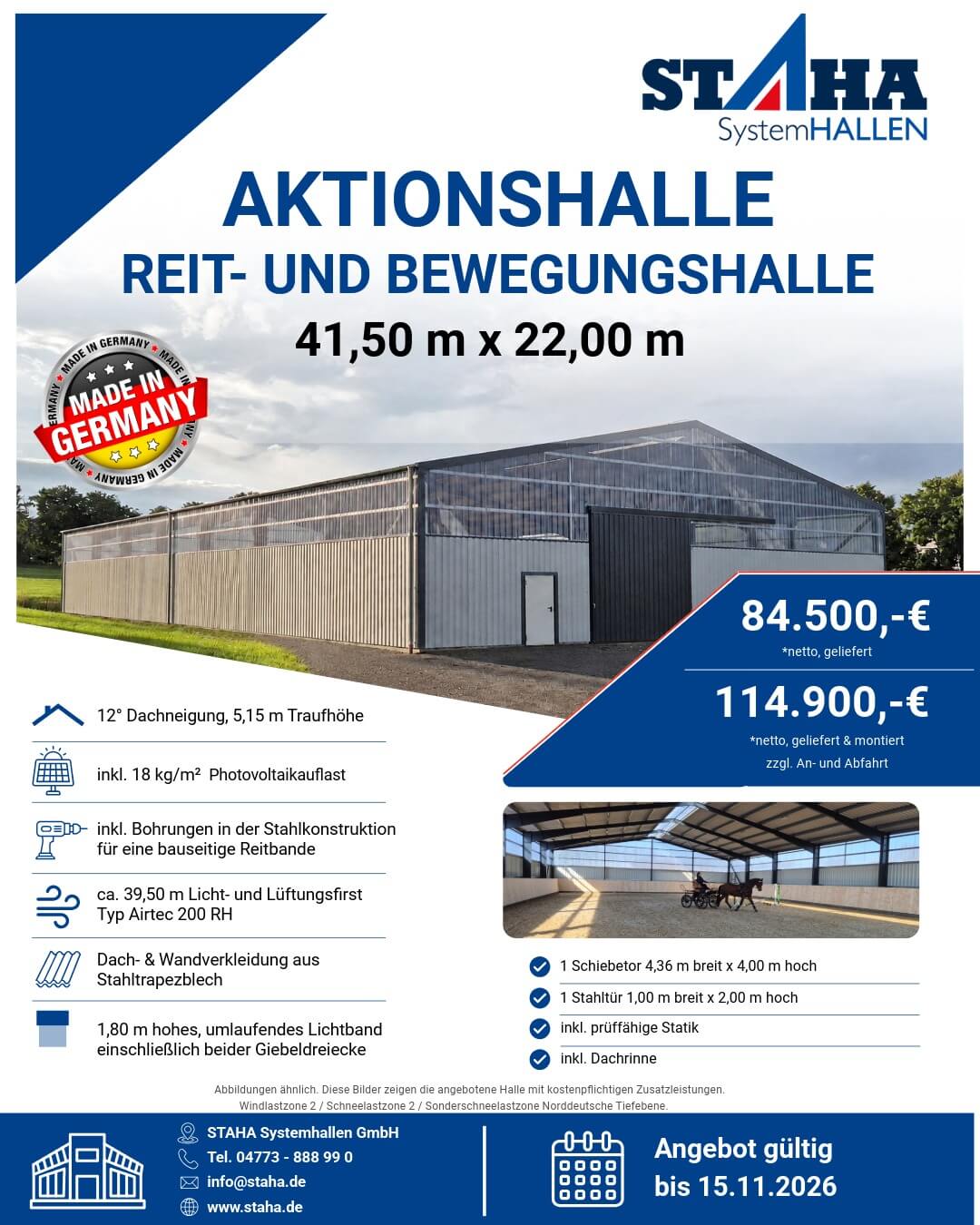Aktionshalle STAHA