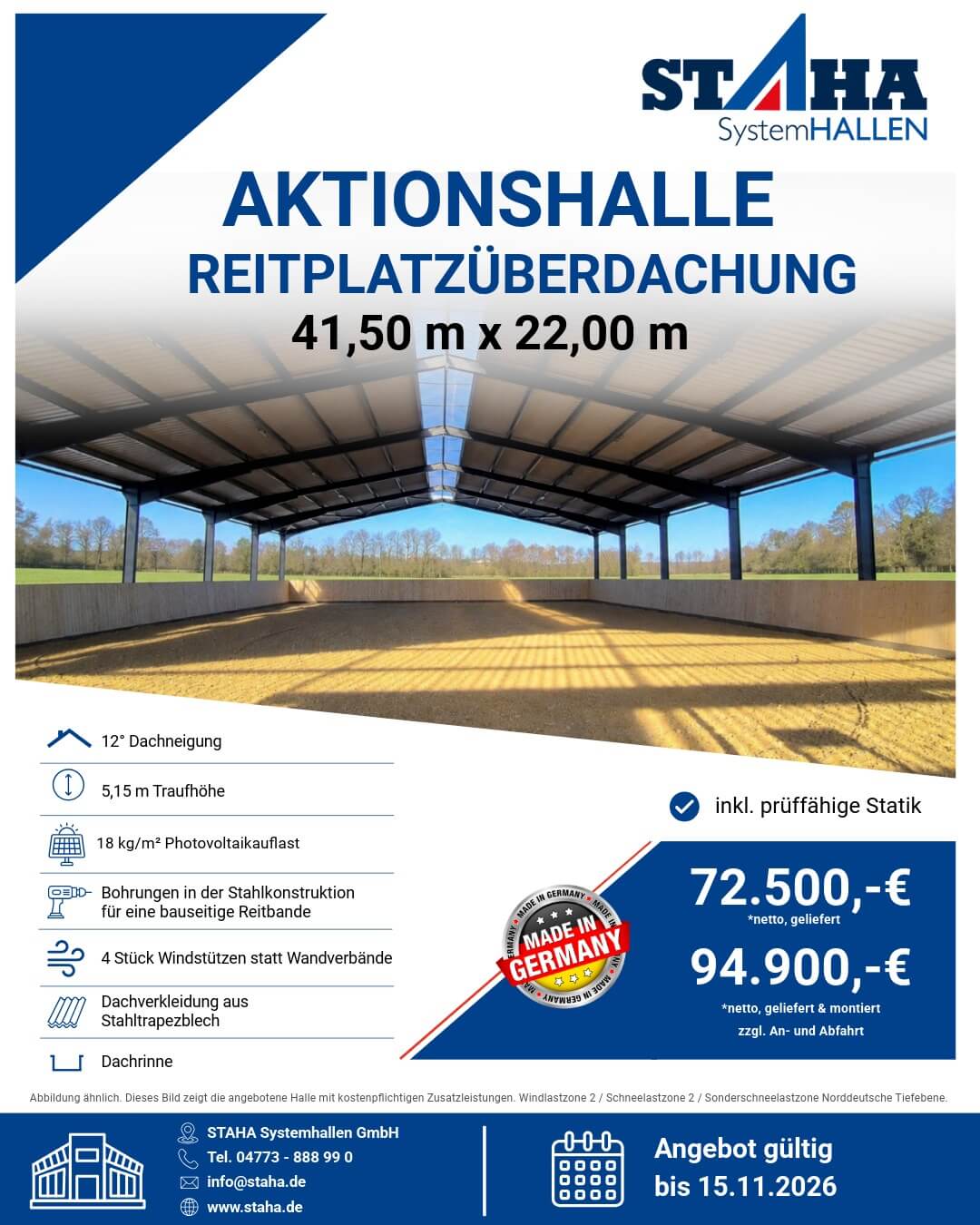Aktionshalle STAHA
